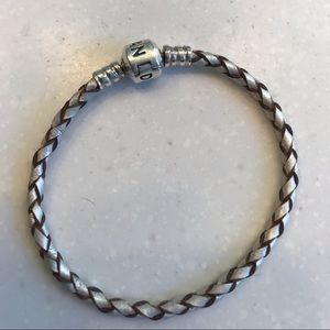 Pandora leather bracelet